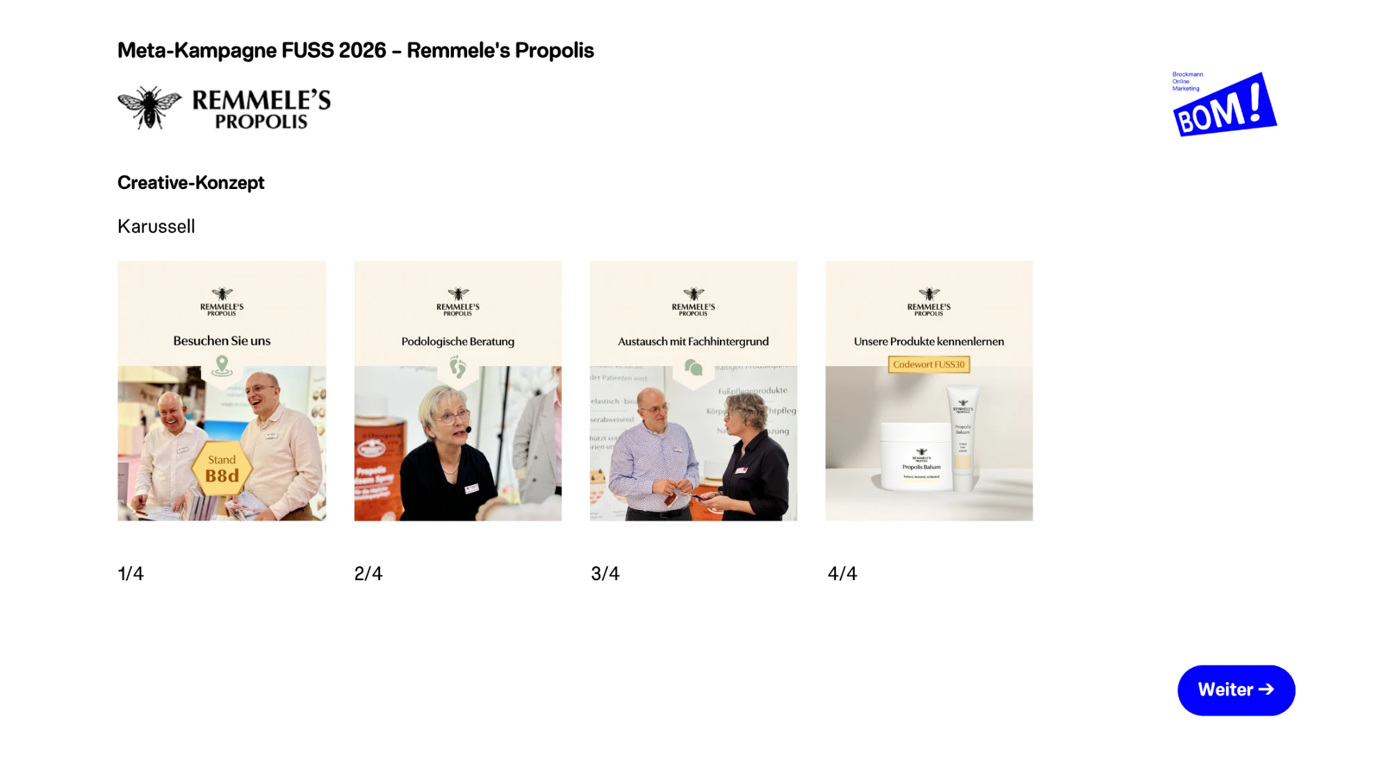 Folie 7 – Creative-Konzept Karussell